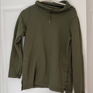 Ll Bean quilted turtleneck